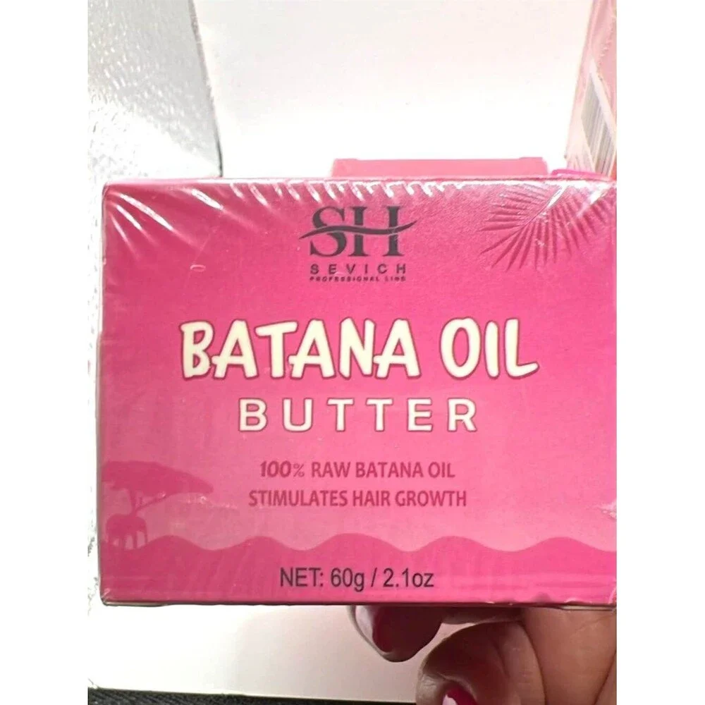 SEVICH Batana Oil Butter • 100% Raw Batana Oil • 2 oz.  Each • NEW- Lot of 4